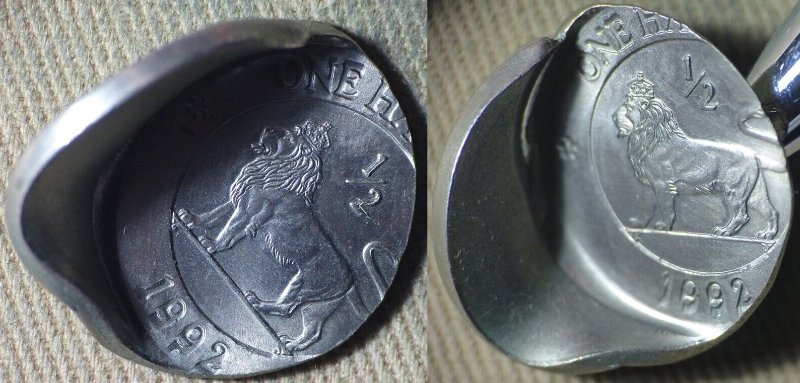 1992-Europa-Pattern-UK-1/2-With-Cupped-Off-Center-Strike-And-Mirror-Brockage